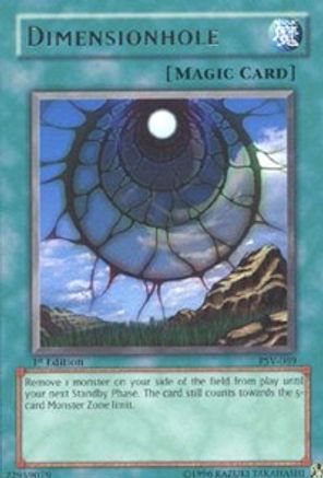 Dimensionhole (PSV-069) - Pharaoh's Servant Unlimited - Premium Yugioh Single from Konami - Just $0.25! Shop now at Game Crave Tournament Store