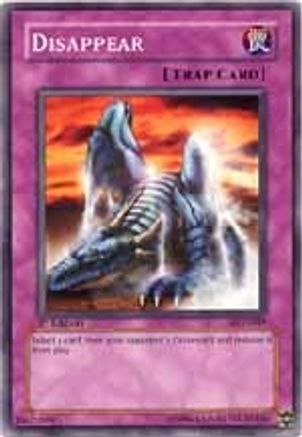 Disappear (LOD-089) - Legacy of Darkness Unlimited - Premium Yugioh Single from Konami - Just $0.25! Shop now at Game Crave Tournament Store