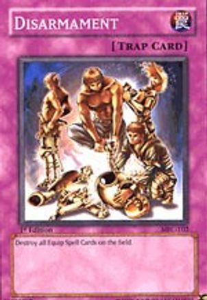 Disarmament (MFC-102) - Magician's Force 1st Edition - Premium Yugioh Single from Konami - Just $0.25! Shop now at Game Crave Tournament Store