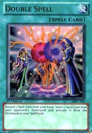 Double Spell (MFC-106) - Magician's Force Unlimited - Premium Yugioh Single from Konami - Just $1.77! Shop now at Game Crave Tournament Store