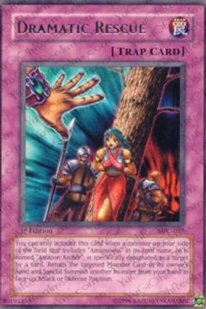 Dramatic Rescue (MFC-097) - Magician's Force Unlimited - Premium Yugioh Single from Konami - Just $0.40! Shop now at Game Crave Tournament Store