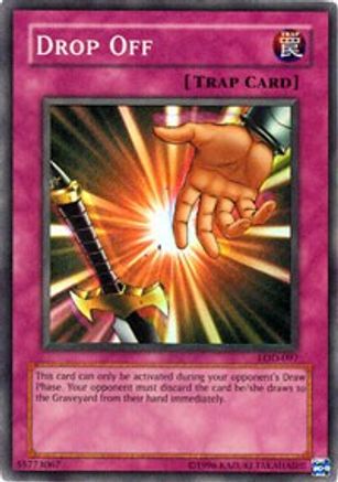 Drop Off (LOD-097) - Legacy of Darkness Unlimited - Premium Yugioh Single from Konami - Just $1.09! Shop now at Game Crave Tournament Store