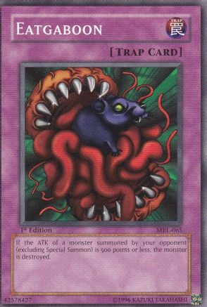 Eatgaboon (MRL-065) - Magic Ruler 1st Edition - Premium Yugioh Single from Konami - Just $0.25! Shop now at Game Crave Tournament Store