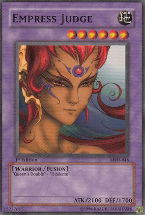Empress Judge (MRD-046) - Metal Raiders Unlimited - Premium Yugioh Single from Konami - Just $0.25! Shop now at Game Crave Tournament Store