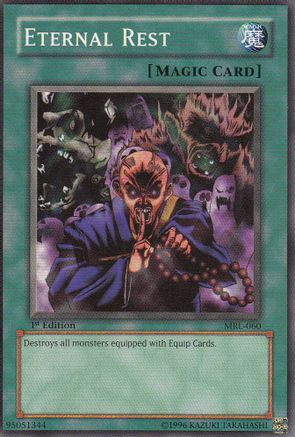 Eternal Rest (MRL-060) - Magic Ruler 1st Edition - Premium Yugioh Single from Konami - Just $0.31! Shop now at Game Crave Tournament Store
