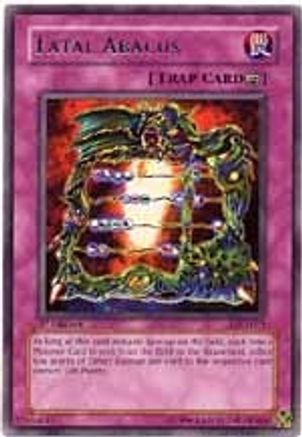 Fatal Abacus (LOD-011) - Legacy of Darkness 1st Edition - Premium Yugioh Single from Konami - Just $0.25! Shop now at Game Crave Tournament Store