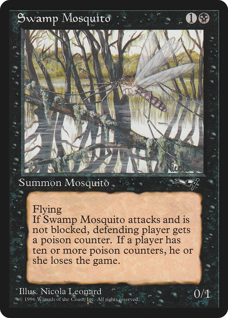 Swamp Mosquito (ALL-63A) - Alliances - Premium MTG Single from Wizards of the Coast - Just $0.08! Shop now at Game Crave Tournament Store