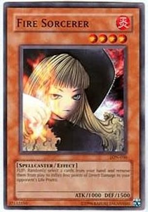 Fire Sorcerer (LON-036) - Labyrinth of Nightmare Unlimited - Premium Yugioh Single from Konami - Just $0.44! Shop now at Game Crave Tournament Store