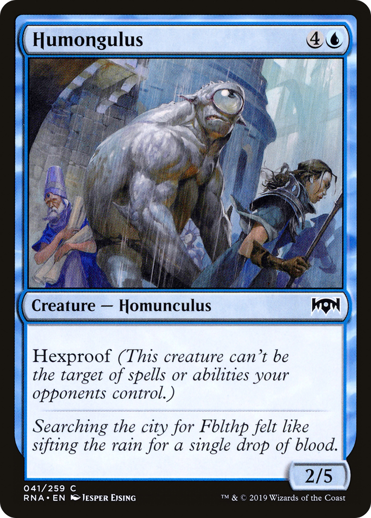 Humongulus (RNA-041) - Ravnica Allegiance Foil - Premium MTG Single from Wizards of the Coast - Just $0.25! Shop now at Game Crave Tournament Store
