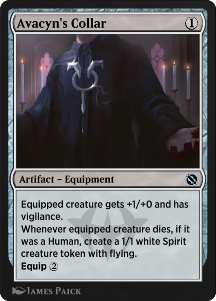 Avacyn's Collar (SIS-068) - Shadows of the Past - Premium MTG Single from Wizards of the Coast - Just $0! Shop now at Game Crave Tournament Store
