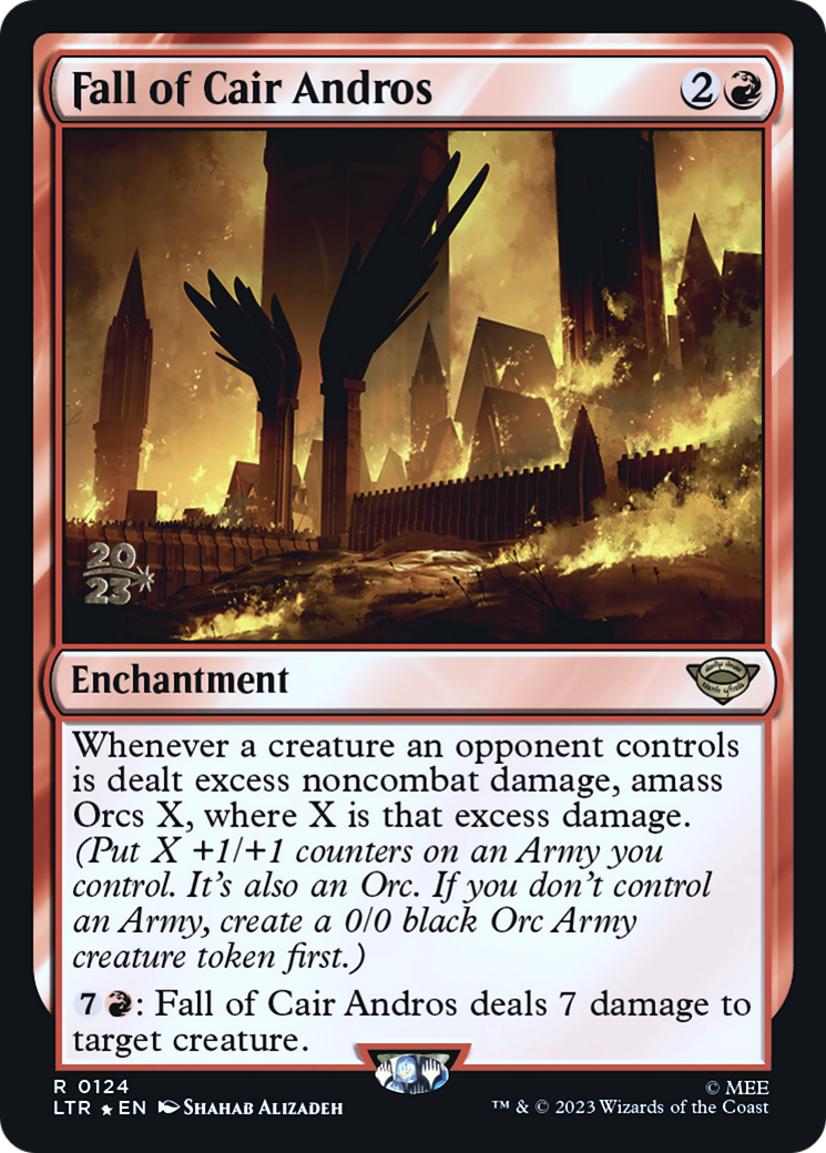 Fall of Cair Andros (PLTR-124S) - Tales of Middle-earth Promos Foil - Premium MTG Single from Wizards of the Coast - Just $0.56! Shop now at Game Crave Tournament Store