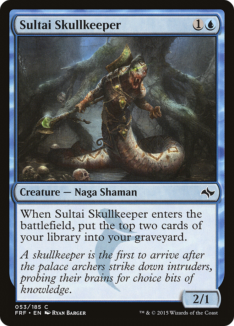 Sultai Skullkeeper (FRF-053) - Fate Reforged - Premium MTG Single from Wizards of the Coast - Just $0.25! Shop now at Game Crave Tournament Store