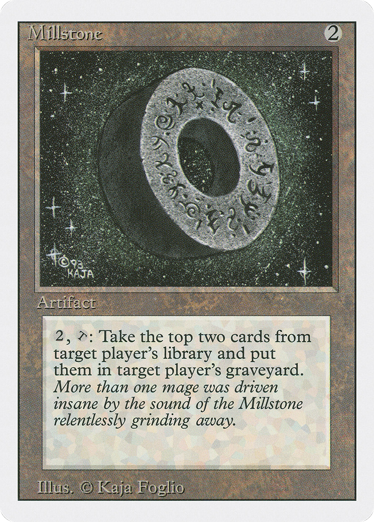Millstone (3ED-265) - Revised Edition - Premium MTG Single from Wizards of the Coast - Just $3.06! Shop now at Game Crave Tournament Store