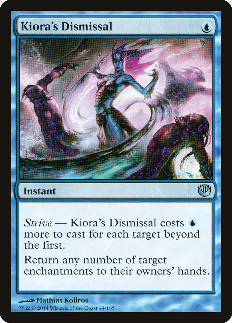 Kiora's Dismissal (JOU-044) - Journey into Nyx - Premium MTG Single from Wizards of the Coast - Just $0.08! Shop now at Game Crave Tournament Store