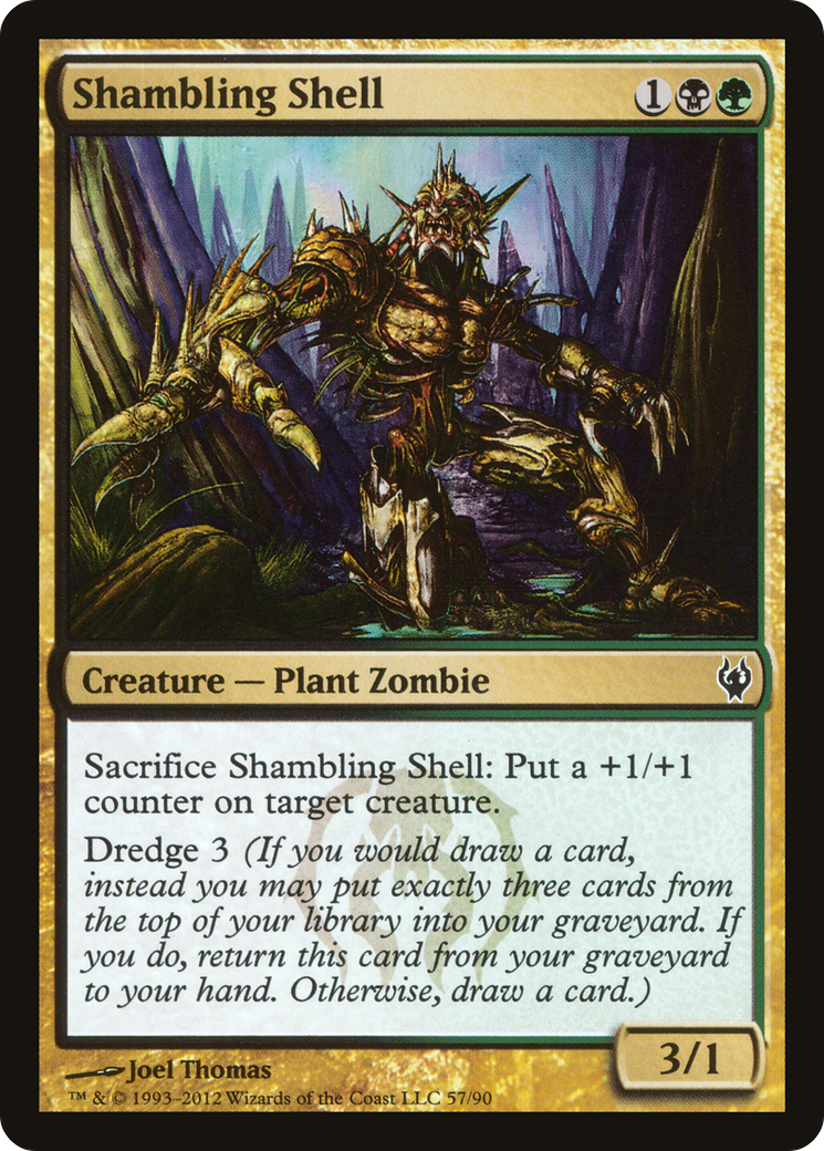 Shambling Shell (DDJ-057) - Duel Decks: Izzet vs. Golgari - Premium MTG Single from Wizards of the Coast - Just $0.08! Shop now at Game Crave Tournament Store
