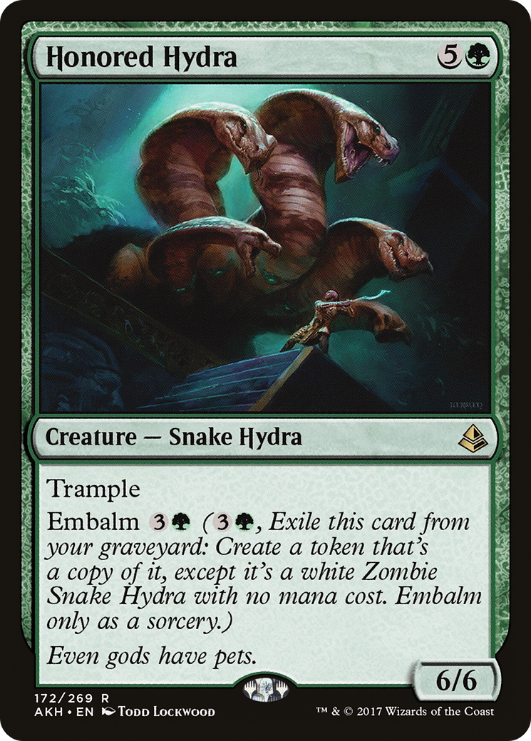 Honored Hydra (AKH-172) - Amonkhet - Premium MTG Single from Wizards of the Coast - Just $0.08! Shop now at Game Crave Tournament Store