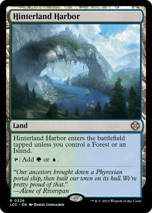 Hinterland Harbor (LCC-336) - The Lost Caverns of Ixalan Commander - Premium MTG Single from Wizards of the Coast - Just $0.08! Shop now at Game Crave Tournament Store