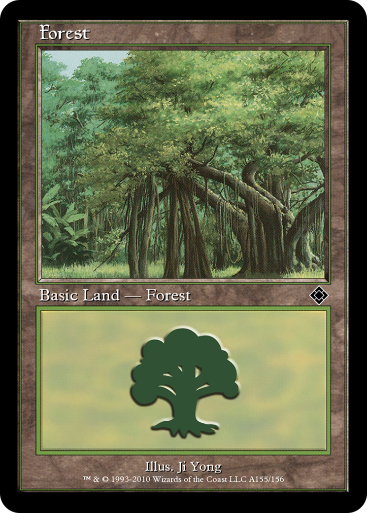 Forest (TD0-A155) - Magic Online Theme Decks - Premium MTG Single from Wizards of the Coast - Just $0! Shop now at Game Crave Tournament Store