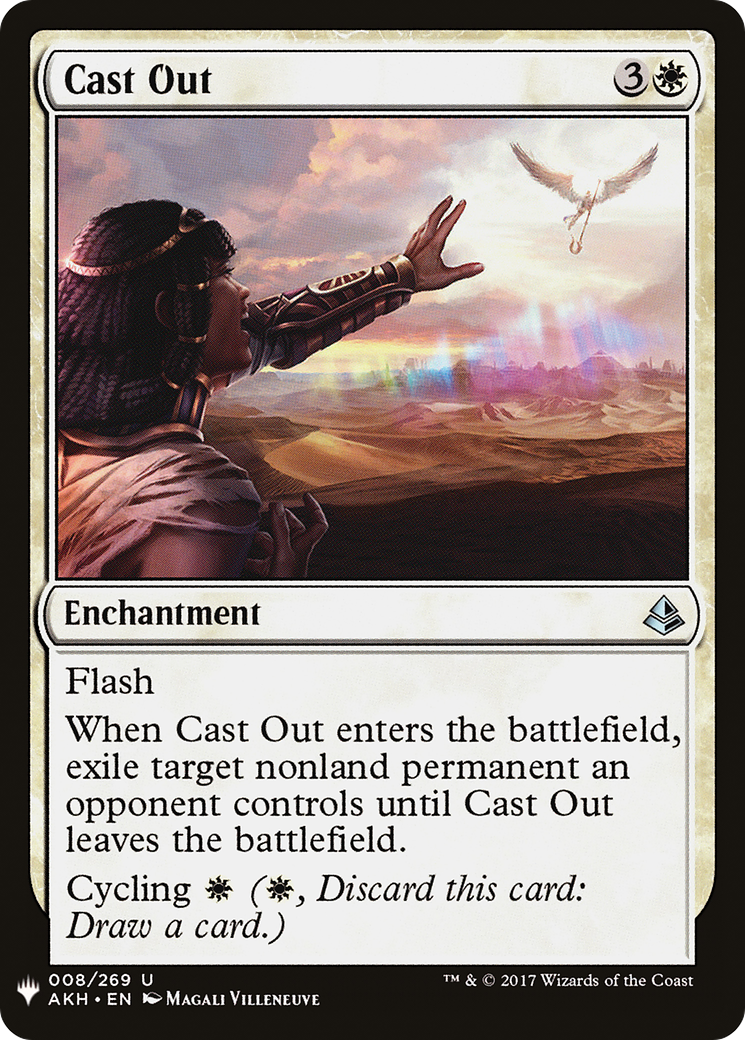 Cast Out (MB1-046) - Mystery Booster - Premium MTG Single from Wizards of the Coast - Just $0.08! Shop now at Game Crave Tournament Store