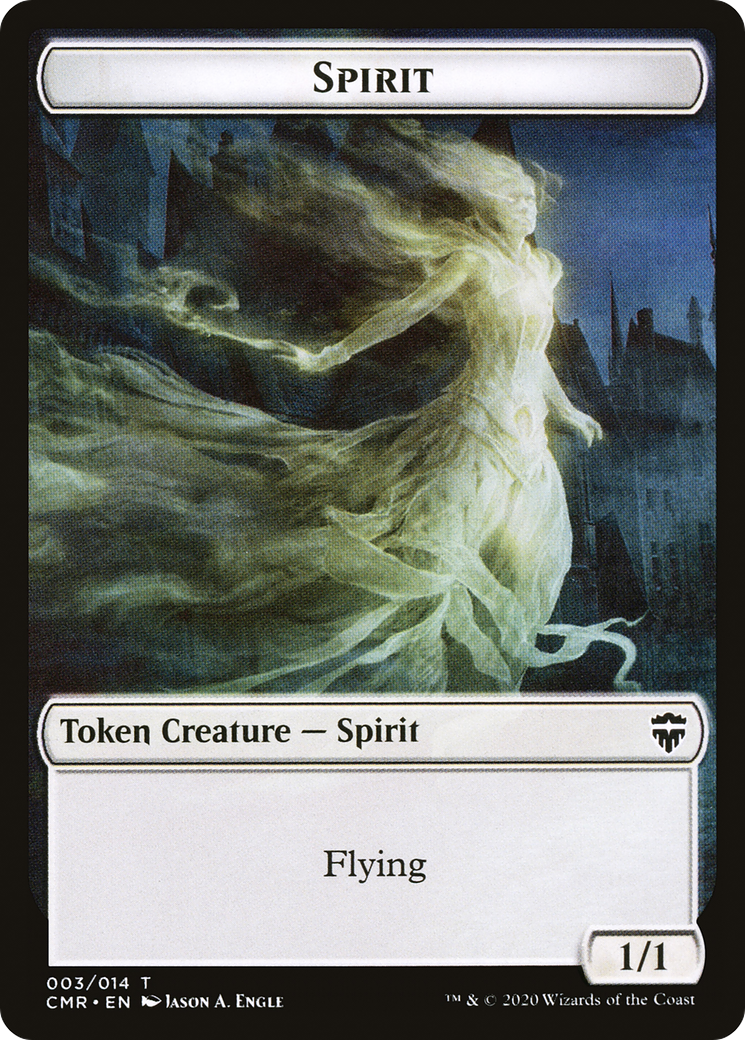 Spirit (TCMR-003) - Commander Legends Tokens - Premium MTG Single from Wizards of the Coast - Just $0.08! Shop now at Game Crave Tournament Store