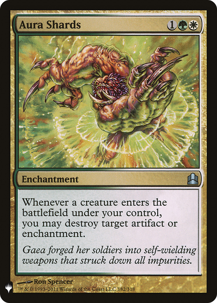 Aura Shards (MB1-1392) - Mystery Booster - Premium MTG Single from Wizards of the Coast - Just $3.38! Shop now at Game Crave Tournament Store