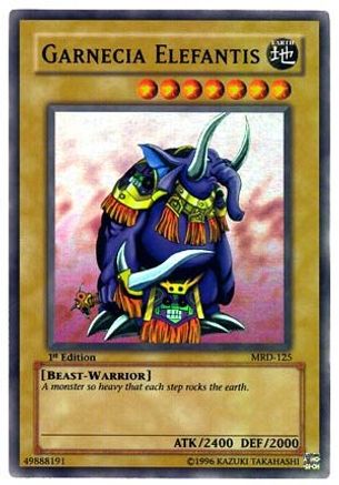 Garnecia Elefantis (MRD-125) - Metal Raiders Unlimited - Premium Yugioh Single from Konami - Just $0.60! Shop now at Game Crave Tournament Store