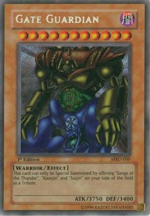Gate Guardian (MRD-000) - Metal Raiders 1st Edition - Premium Yugioh Single from Konami - Just $156.73! Shop now at Game Crave Tournament Store