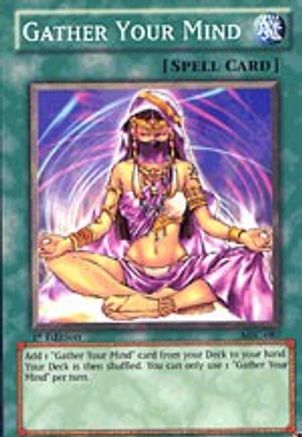 Gather Your Mind (MFC-087) - Magician's Force Unlimited - Premium Yugioh Single from Konami - Just $0.25! Shop now at Game Crave Tournament Store