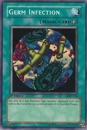 Germ Infection (MRD-136) - Metal Raiders 1st Edition - Premium Yugioh Single from Konami - Just $0.74! Shop now at Game Crave Tournament Store