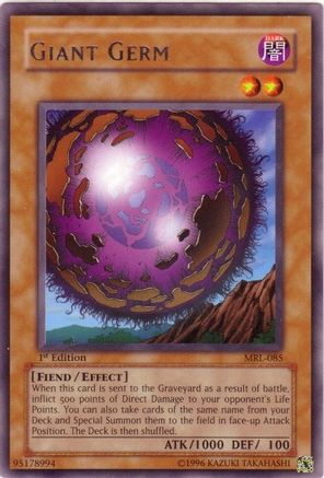 Giant Germ (MRL-085) - Magic Ruler 1st Edition - Premium Yugioh Single from Konami - Just $0.50! Shop now at Game Crave Tournament Store