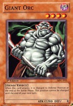 Giant Orc (MFC-012) - Magician's Force Unlimited - Premium Yugioh Single from Konami - Just $0.45! Shop now at Game Crave Tournament Store
