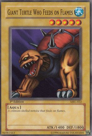 Giant Turtle Who Feeds on Flames (MRL-022) - Magic Ruler Unlimited - Premium Yugioh Single from Konami - Just $0.26! Shop now at Game Crave Tournament Store