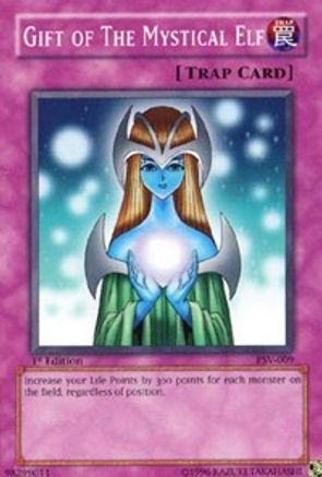 Gift of The Mystical Elf (PSV-009) - Pharaoh's Servant 1st Edition - Premium Yugioh Single from Konami - Just $0.56! Shop now at Game Crave Tournament Store