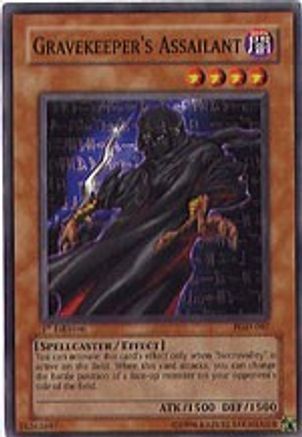 Gravekeeper's Assailant (PGD-067) - Pharaonic Guardian Unlimited - Premium Yugioh Single from Konami - Just $0.25! Shop now at Game Crave Tournament Store