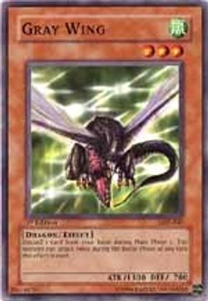 Gray Wing (LOD-041) - Legacy of Darkness Unlimited - Premium Yugioh Single from Konami - Just $0.25! Shop now at Game Crave Tournament Store