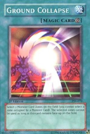 Ground Collapse (PSV-070) - Pharaoh's Servant 1st Edition - Premium Yugioh Single from Konami - Just $0.37! Shop now at Game Crave Tournament Store