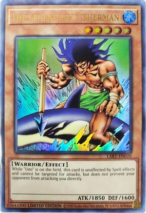 The Legendary Fisherman (LART-EN020) - The Lost Art Promotion Limited - Premium Yugioh Single from Konami - Just $2.26! Shop now at Game Crave Tournament Store