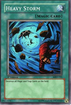 Heavy Storm (MRD-142) - Metal Raiders Unlimited - Premium Yugioh Single from Konami - Just $4.42! Shop now at Game Crave Tournament Store