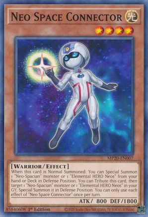 Neo Space Connector (MP20-EN007) - 2020 Tin of Lost Memories 1st Edition - Premium Yugioh Single from Konami - Just $0.26! Shop now at Game Crave Tournament Store