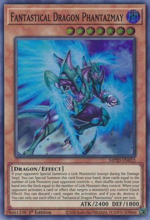 Fantastical Dragon Phantazmay (MP20-EN012) - 2020 Tin of Lost Memories 1st Edition - Premium Yugioh Single from Konami - Just $1.77! Shop now at Game Crave Tournament Store