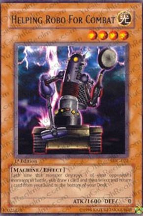 Helping Robo For Combat (MFC-022) - Magician's Force 1st Edition - Premium Yugioh Single from Konami - Just $0.37! Shop now at Game Crave Tournament Store