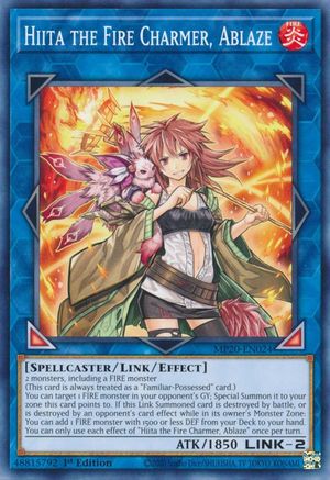 Hiita the Fire Charmer, Ablaze (MP20-EN024) - 2020 Tin of Lost Memories 1st Edition - Premium Yugioh Single from Konami - Just $0.30! Shop now at Game Crave Tournament Store