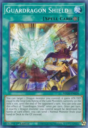 Guardragon Shield (MP20-EN028) - 2020 Tin of Lost Memories 1st Edition - Premium Yugioh Single from Konami - Just $0.25! Shop now at Game Crave Tournament Store
