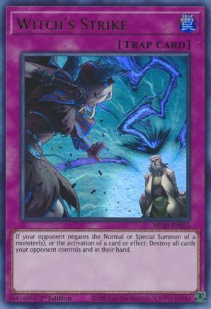 Witch's Strike (MP20-EN035) - 2020 Tin of Lost Memories 1st Edition - Premium Yugioh Single from Konami - Just $4.09! Shop now at Game Crave Tournament Store