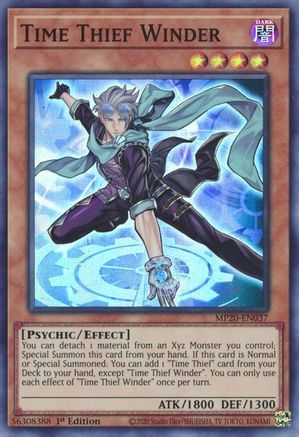 Time Thief Winder (MP20-EN037) - 2020 Tin of Lost Memories 1st Edition - Premium Yugioh Single from Konami - Just $0.25! Shop now at Game Crave Tournament Store