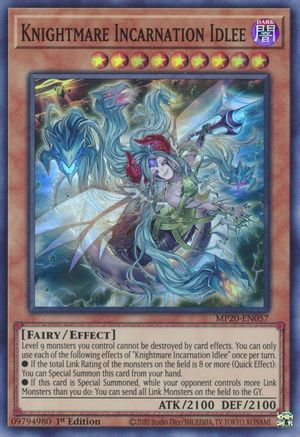 Knightmare Incarnation Idlee (MP20-EN057) - 2020 Tin of Lost Memories 1st Edition - Premium Yugioh Single from Konami - Just $0.25! Shop now at Game Crave Tournament Store