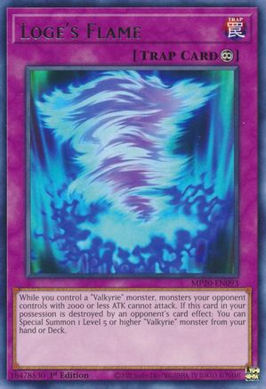Loge's Flame (MP20-EN093) - 2020 Tin of Lost Memories 1st Edition - Premium Yugioh Single from Konami - Just $0.25! Shop now at Game Crave Tournament Store