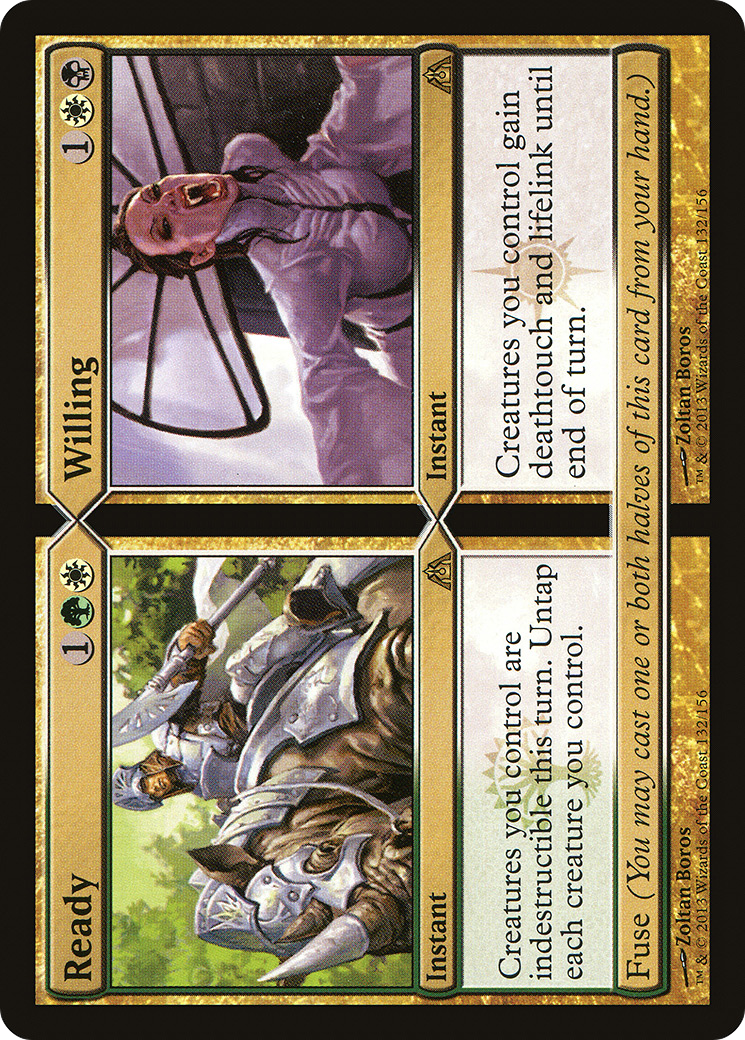Ready // Willing (DGM-132) - Dragon's Maze - Premium MTG Single from Wizards of the Coast - Just $0.08! Shop now at Game Crave Tournament Store