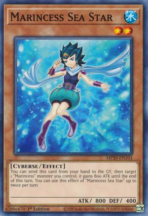 Marincess Sea Star (MP20-EN103) - 2020 Tin of Lost Memories 1st Edition - Premium Yugioh Single from Konami - Just $0.25! Shop now at Game Crave Tournament Store