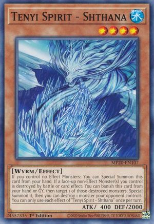 Tenyi Spirit - Shthana (MP20-EN107) - 2020 Tin of Lost Memories 1st Edition - Premium Yugioh Single from Konami - Just $0.08! Shop now at Game Crave Tournament Store